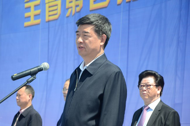 全省第四批重大項(xiàng)目集中開工現(xiàn)場推進(jìn)會(huì)六安分會(huì)場會(huì)議在霍山舉行